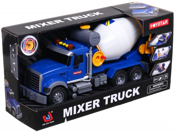 Бетонозмішувач Shantou інтерактивний 35х12х17 см блакитний 666-52P