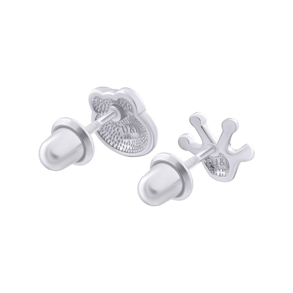 Серьги UMa&UMi Лягушка с лапкой