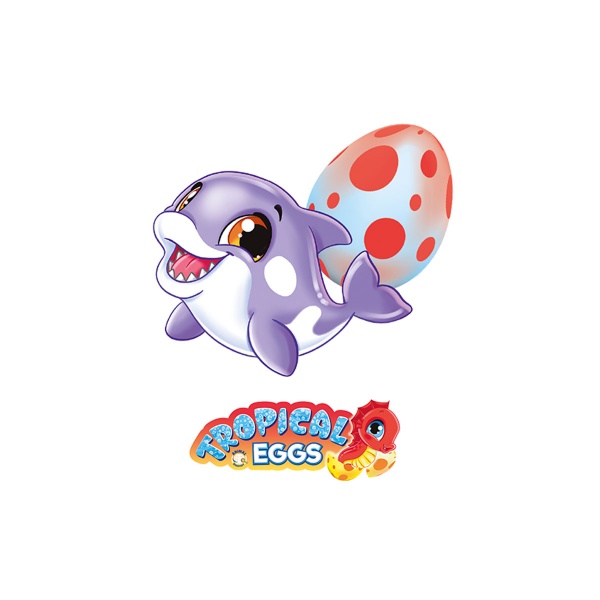 Іграшка Sbabam Tropical Eggs Мешканці тропічних морів 77/CN-2020 