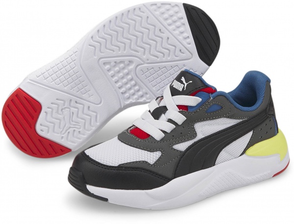 Кроссовки Puma X-Ray Speed AC PS 38489902 р.UK 1,5 белый с синим