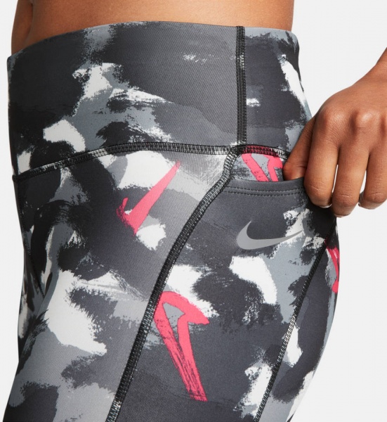 Лосины Nike DM7719-025 р.XL черный