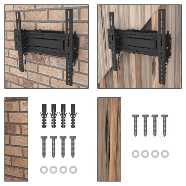 Крепление для телевизора HausMark TWRA-244 поворотно-наклонные 36