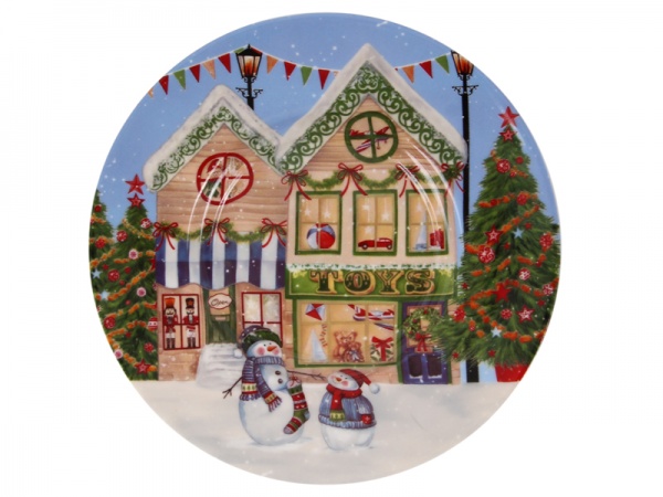 Набір чайний Різдво. Жовті будиночки 220 мл 924-652 Lefard