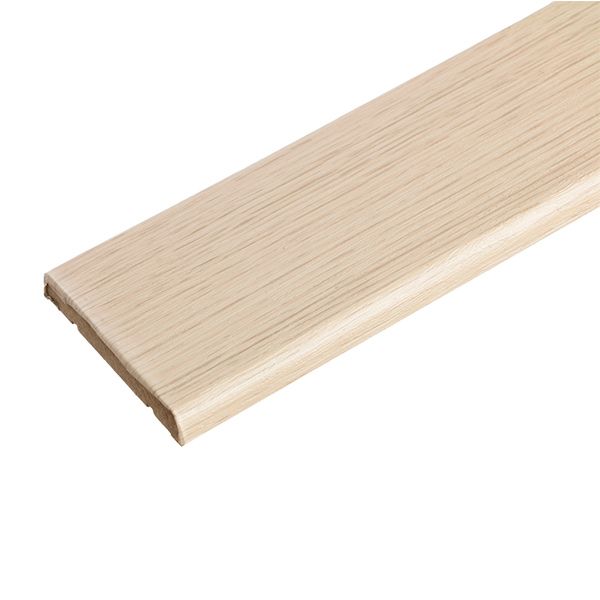 Наличник ПВХ прямоугольный ОМіС 10х70х2200 мм дуб беленый  