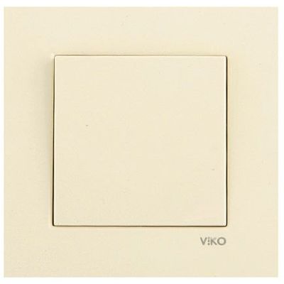 Выключатель одинарный Viko Karre 90960101 кремовый