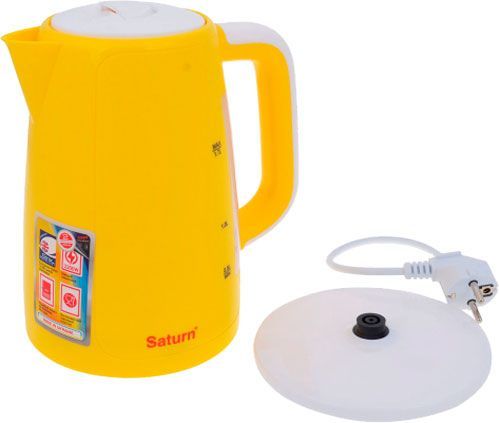 Электрочайник Saturn ST-EK8435 White/Yellow 