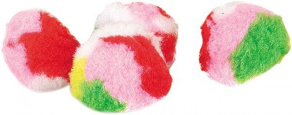 Игрушка для котов Topsi мячики-помпоны (1610) 3 см 4 шт.