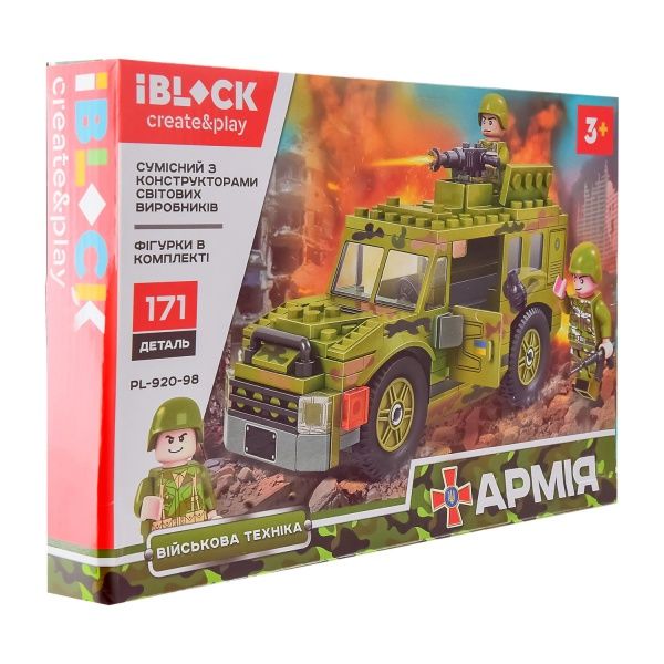 Конструктор Iblock Армия PL-920-98
