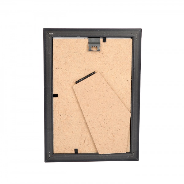 Рамка для фото 1 фото 10x15 см коричневая бронза 