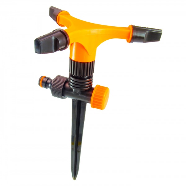 Дощувач розпилювальний 3-ход з кілочком під конектор (503) 