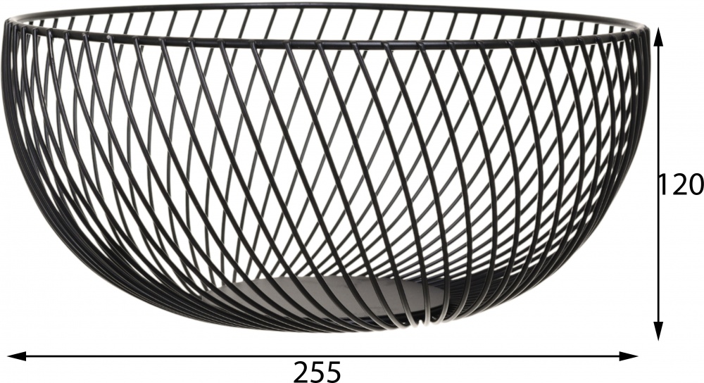 Корзинка для фруктов Flamberg Premium Leduc 25,5х12 см