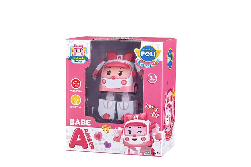 Машинка Robocar Poli Трансформер-малюк Робокар Ембер ZR-917