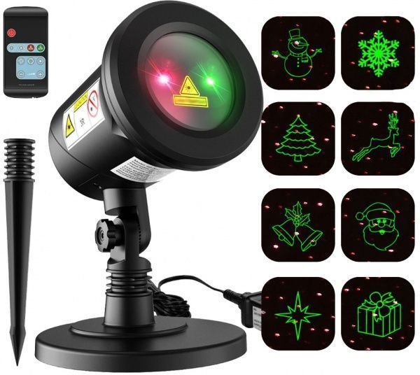 Проектор лазерная QS-36C 2 ламп