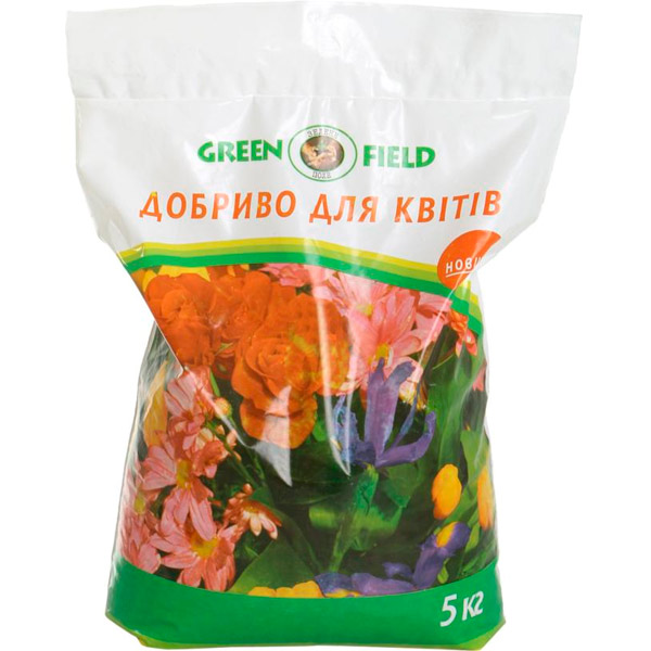 Добриво універсальне для квітів Green Field 5 кг