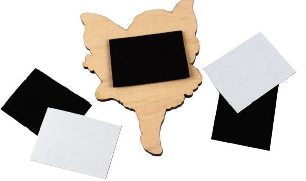 Іграшка дерев'яна Зірка магніт Чарівні красуні