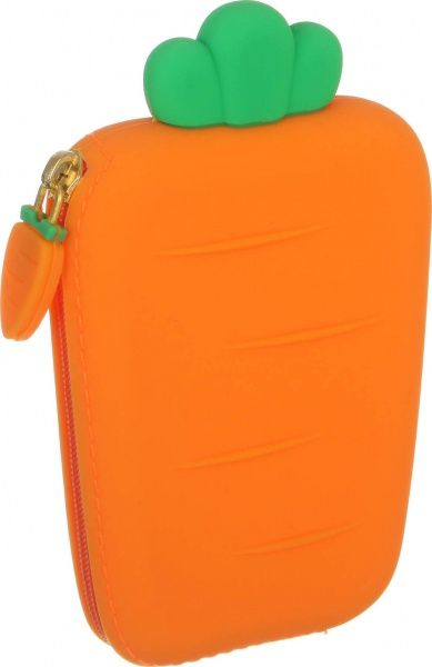 Пенал Морква для зайченяти зелено-помаранчевий