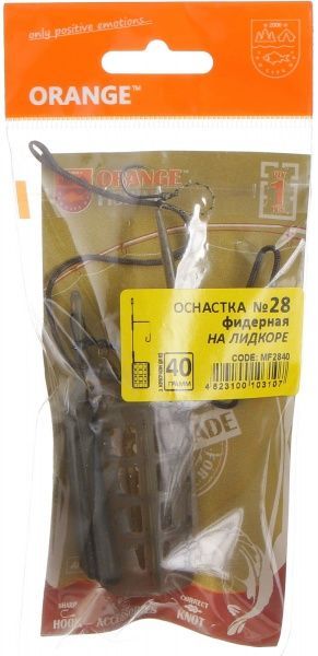 Оснащення Orangefish MF2840 40 г №28 Фідерна на лідкорі