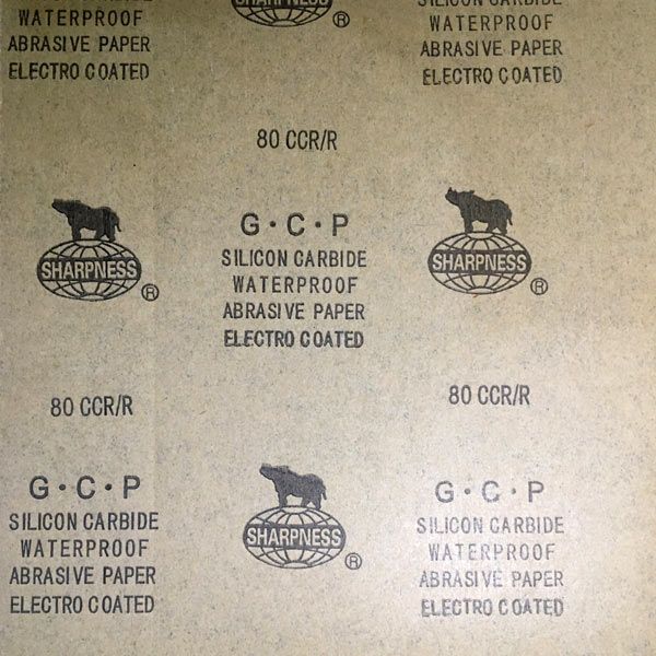 Наждачний папір P80 для вологого шліфування 4 шт. 235920