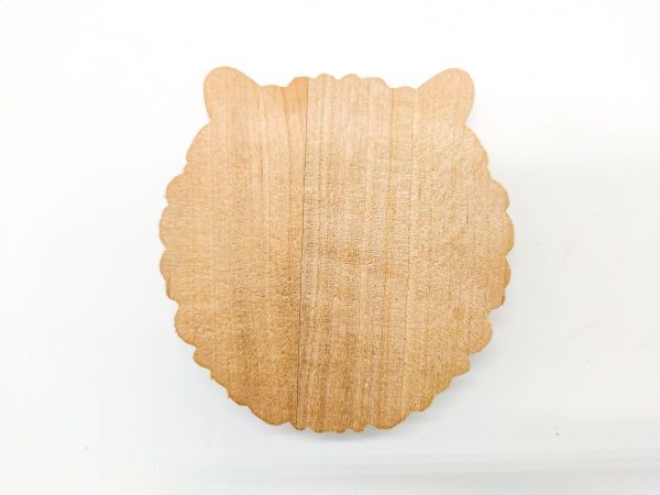 Декоративная панель деревянная розетка 1 шт., RZ.30.90 90х90x14 мм 