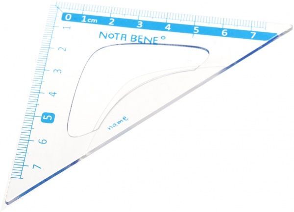 Набор для черчения прозрачный 15см TM NB Nota Bene