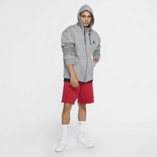Джемпер Nike M J JUMPMAN AIR FLEECE FZ CK6679-091 р. M сірий