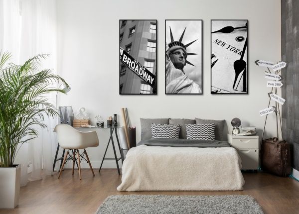 Картина модульная Нью-Йорк 80x120 см Юрис Проф Арт 