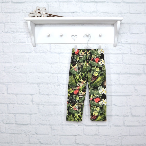 Леггинсы Blanka Тропик 12335 р.92-98 зеленый 