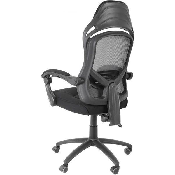 Кресло офисное Розо серо-черное