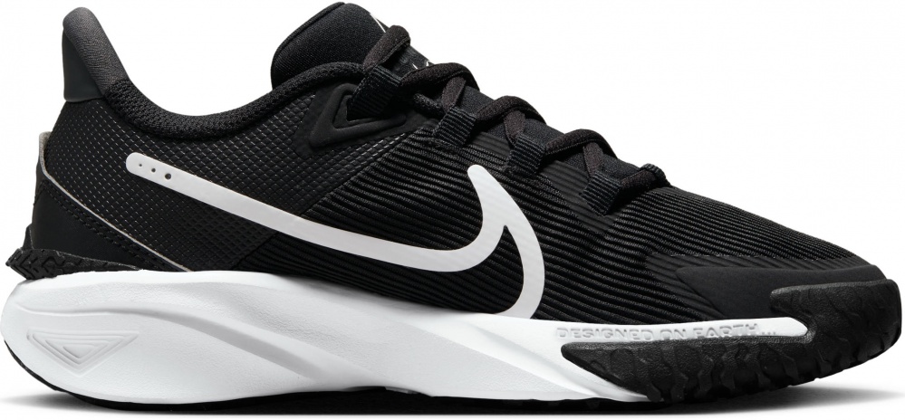 Кроссовки детские демисезонные Nike STAR RUNNER 4 DX7615-001 р.38,5 черные