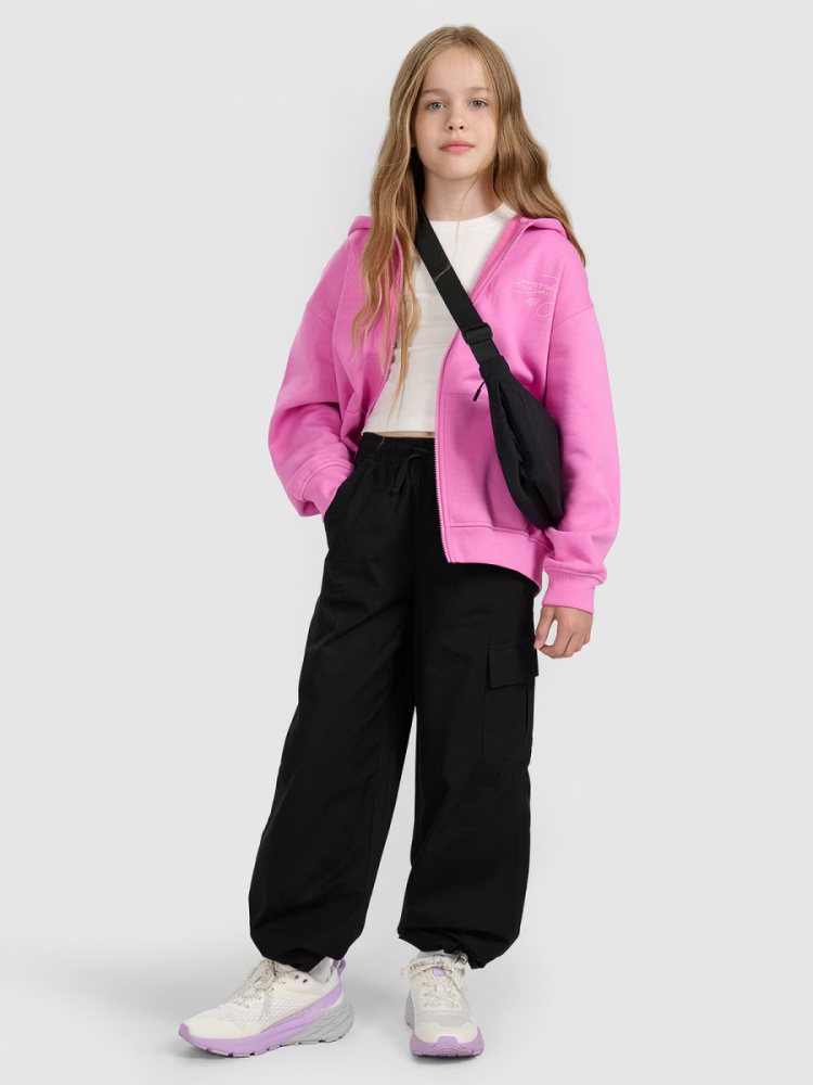 Штани 4F TROUSERS CAS F1246 4FJWAW25TTROF1246-20S р. 128 чорний