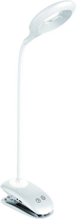 Настольная лампа аккумуляторная Luxel 6W 1200mAh USB белый TLC-04W