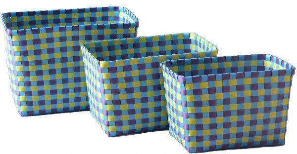 Кошик поліпропіленовий Handy Home PP-04S 12 л різнокольоровий 300x200x200 мм