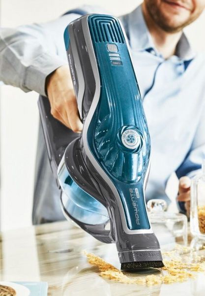 Пылесос аккумуляторный Rowenta RH9571WO Air Force Flex 760 grey/blue 