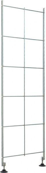 Стійка до гардеробної системи Kolchuga 980x355 мм срібний
