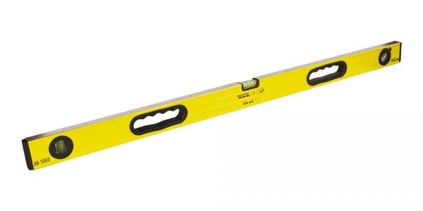 Уровень 100 см MASTERTOOL с ручками 3 капсулы фрезерованые поверхности профи 36-1003