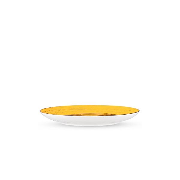 Тарелка обеденная Spiral Yellow 23 см WL-669413/A Wilmax
