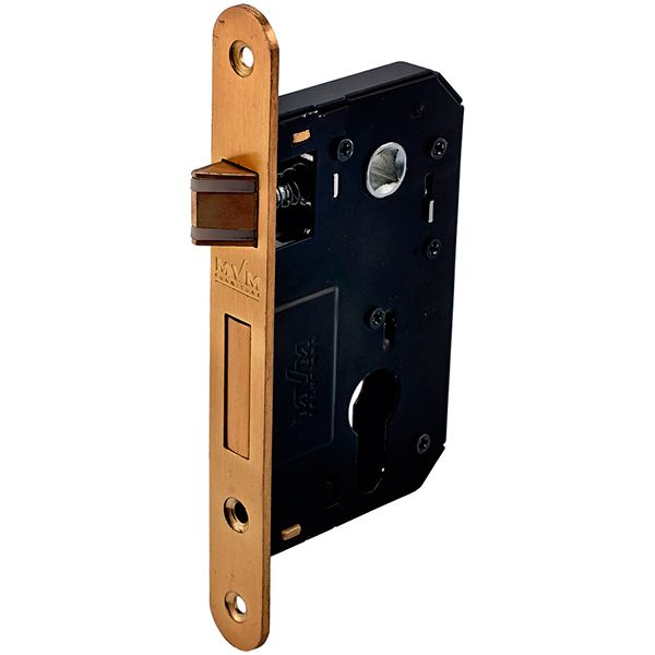 Дверний замок міжкімнатний MVM M-62 SB матова латунь