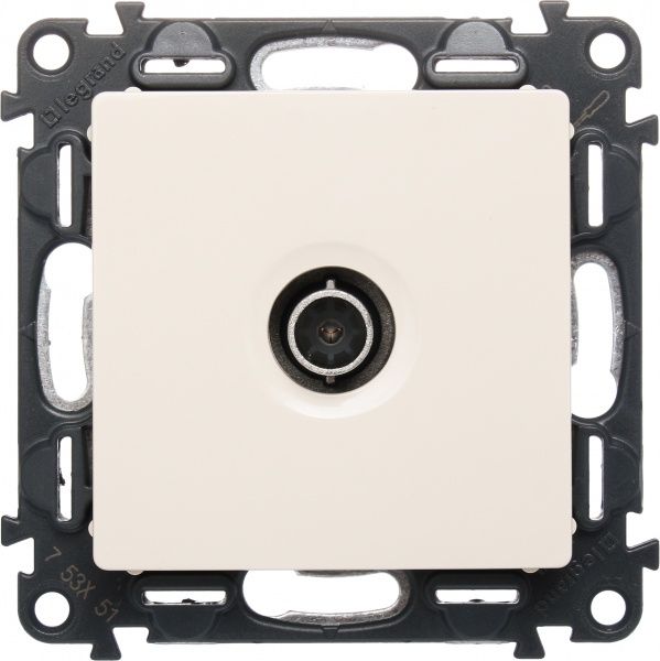 Розетка TV Legrand Life кремовий 753551