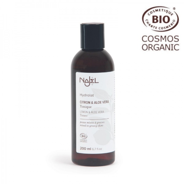 Тонік Najel гідролат лимону та алое вера 200 мл