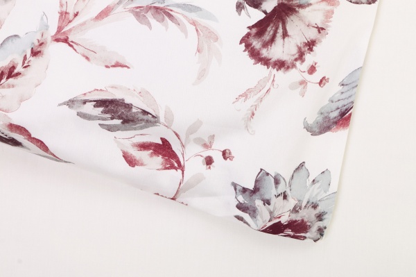 Комплект постільної білизни Maia 2 білий із малюнком Lameirinho 