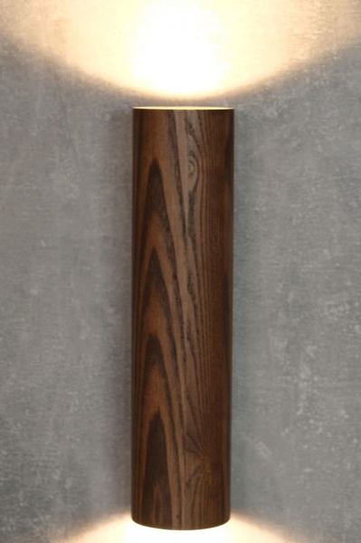 Светильник настенный Iterna Bodo 2x15 Вт GU10 ясень темный LW093 