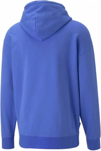 Джемпер Puma TEAM GRAPHIC HOODIE TR 53825992 р. S синий