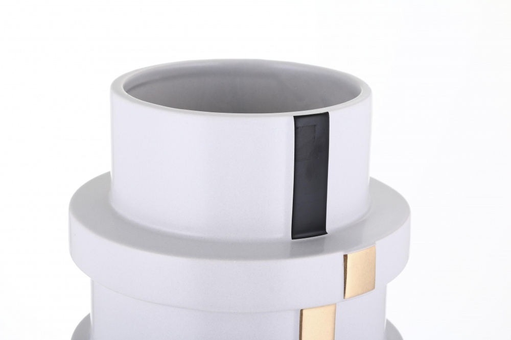 Ваза Inari Catalina 37,5 см белая K16721