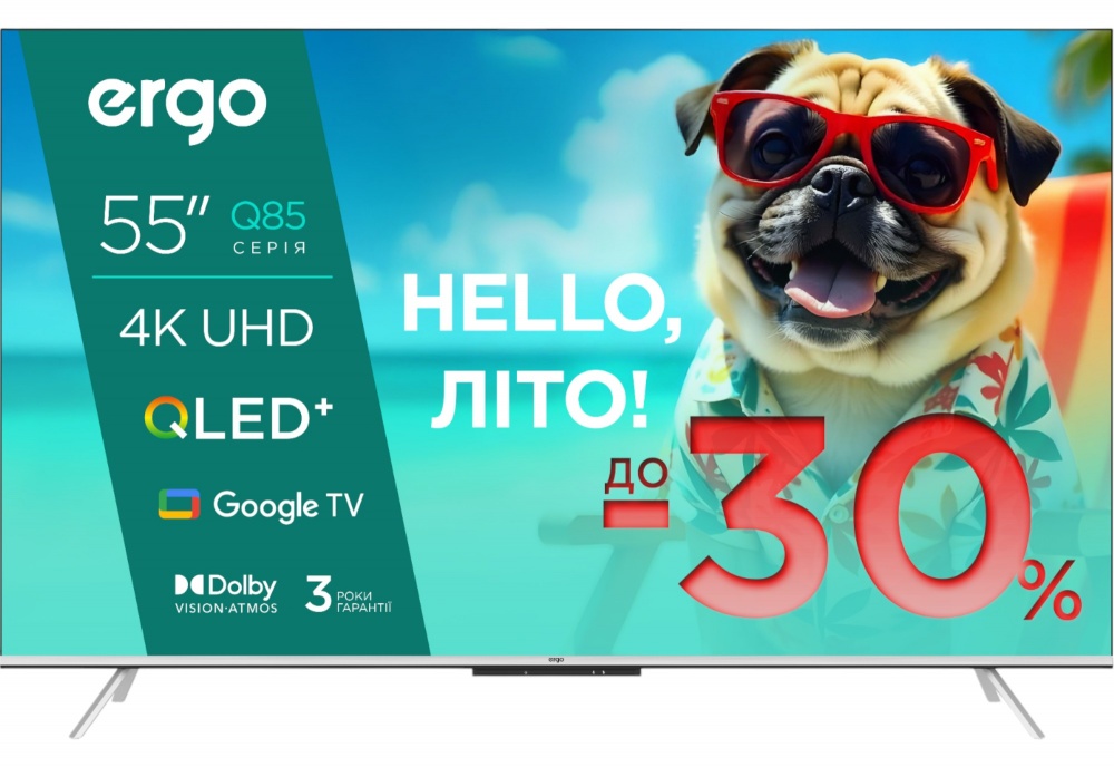 Телевизор Ergo 55JUQ85