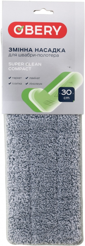 Змінна насадка до швабри OBERY Super Clean Compact 30 см