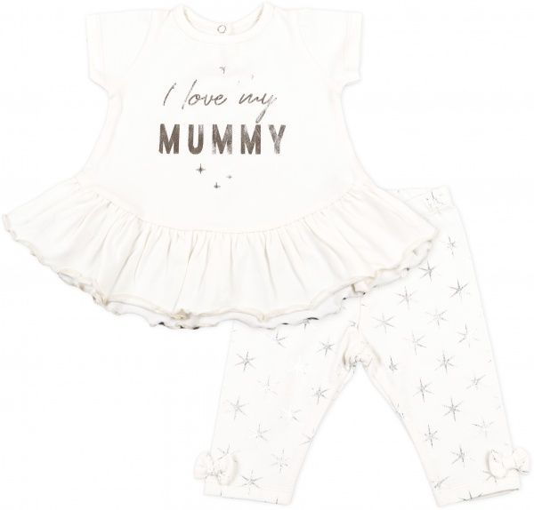 Комплект Фламинго для девочек молочный р.86 503-427 