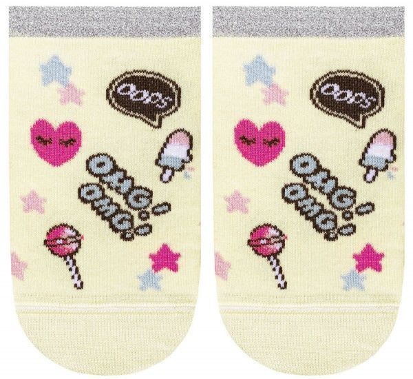 Носки детские Conte-Kids CK Active (ультракороткие) 17С-87СП 333 р.20 кремовый 