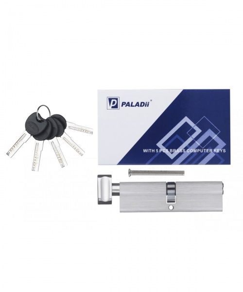 Цилиндр Paladii ST ПЦ152 40x60 ключ-вороток 100 мм сатин