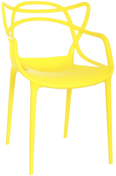 Стілець обідній Spider жовтий /жовтий