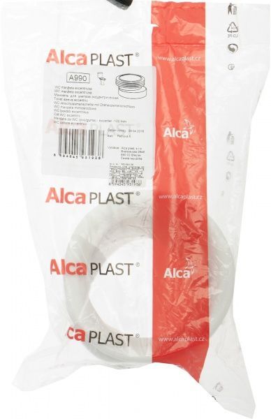 Манжета для унитаза Alcaplast A990 с эксцентриком A990